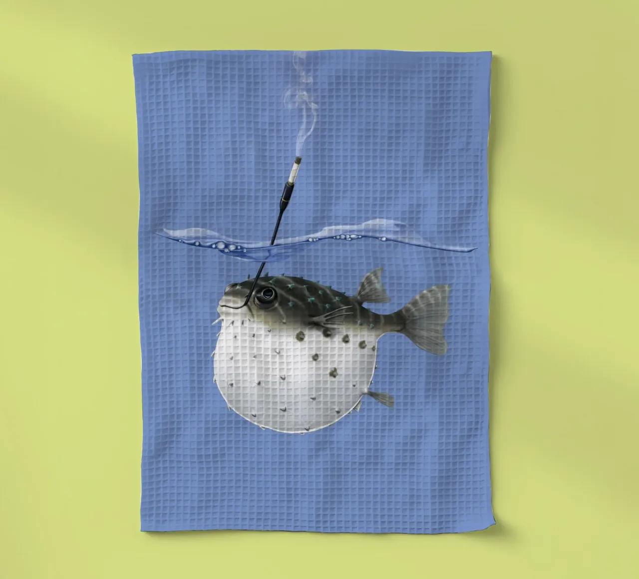 Take it outside (Coloured) canovaccio da cucina da Rob Art | Illustration