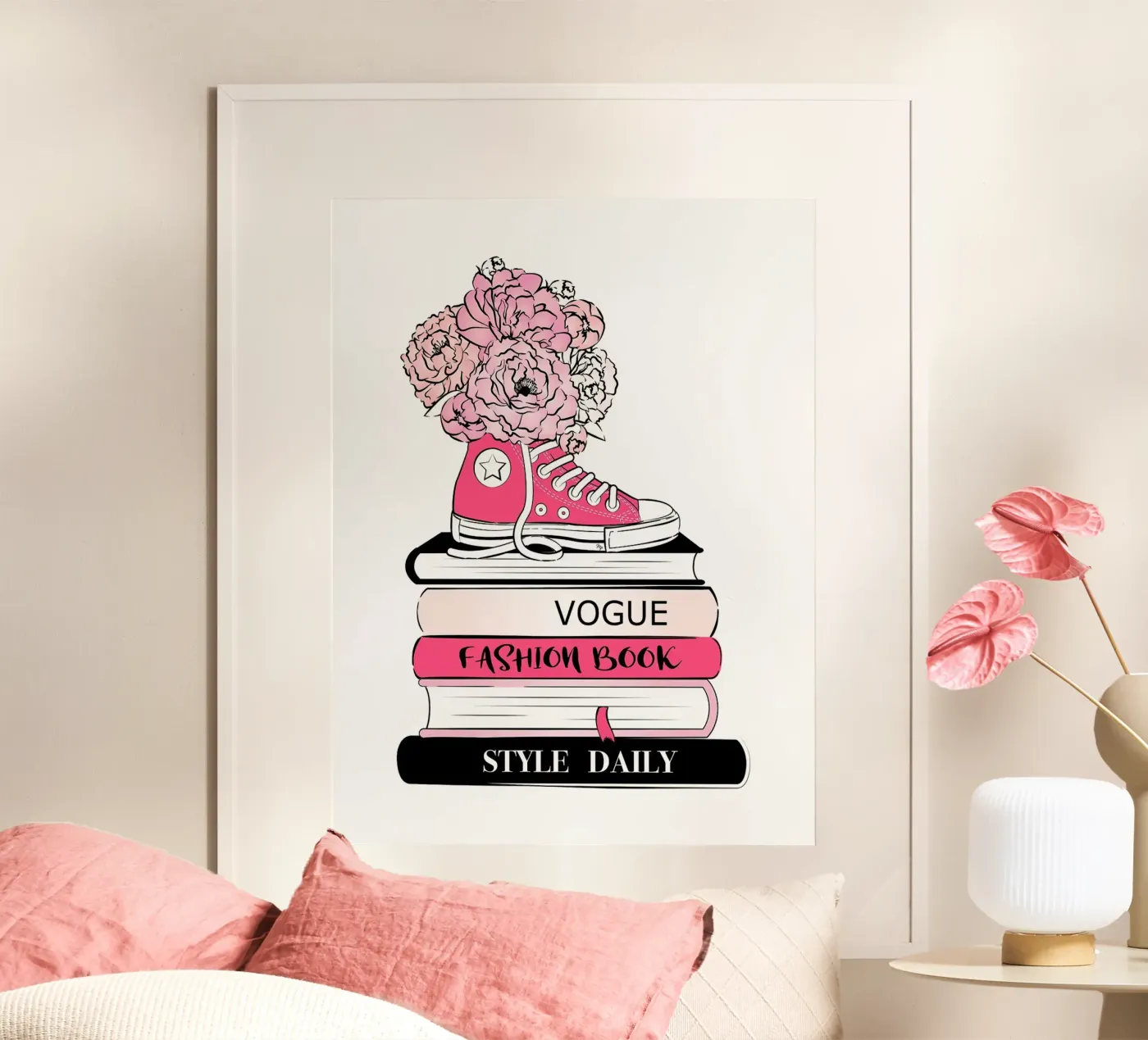 Converse Books Fashion poster da Noah Bouchard