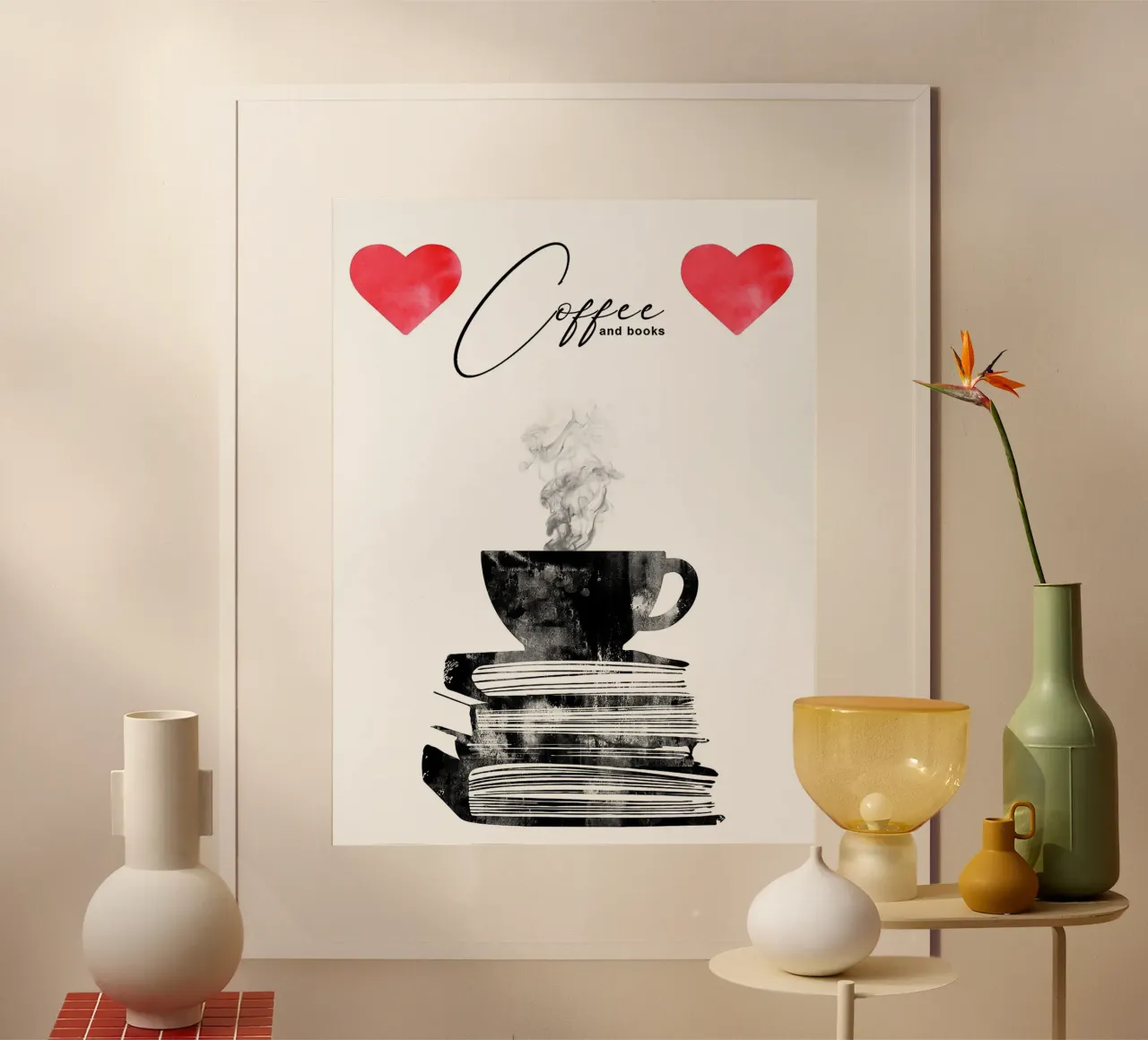 Tazza di caffè e libri carta hahnemühle da Noah Bouchard