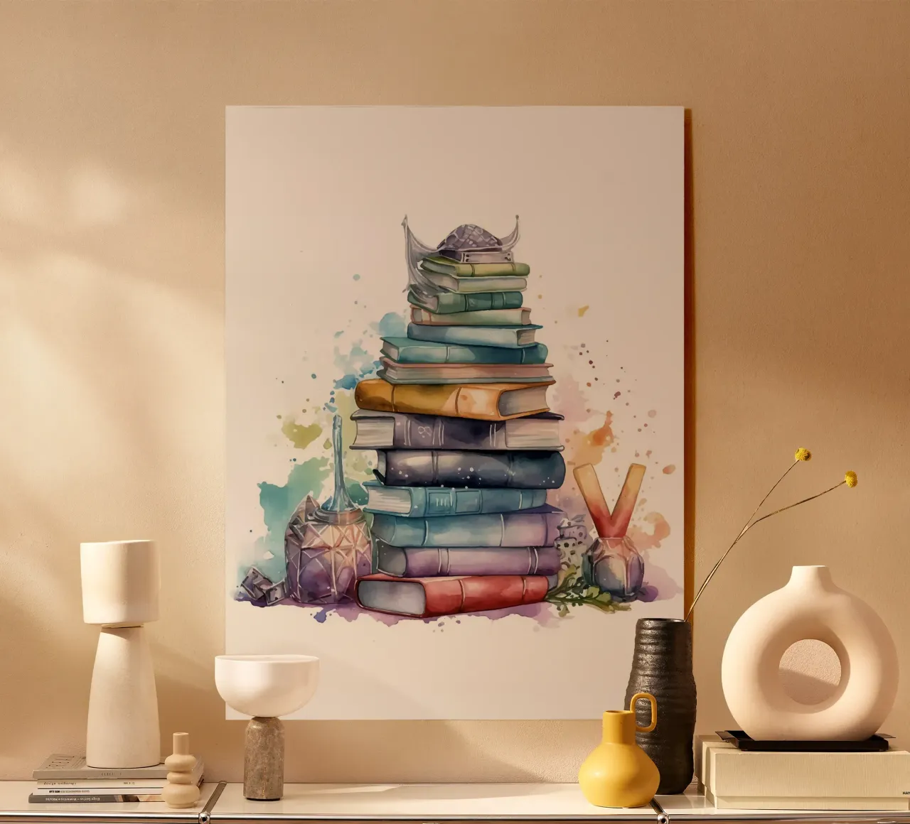 Watercolor Books plexiglass da Noah Bouchard