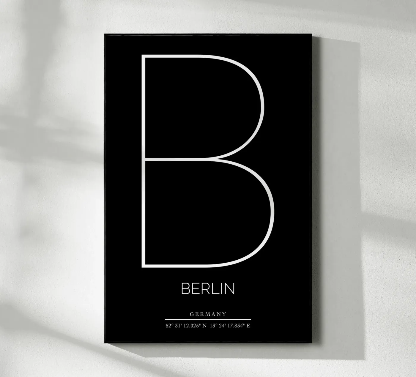 BERLIN -  black acryl van CityLights
