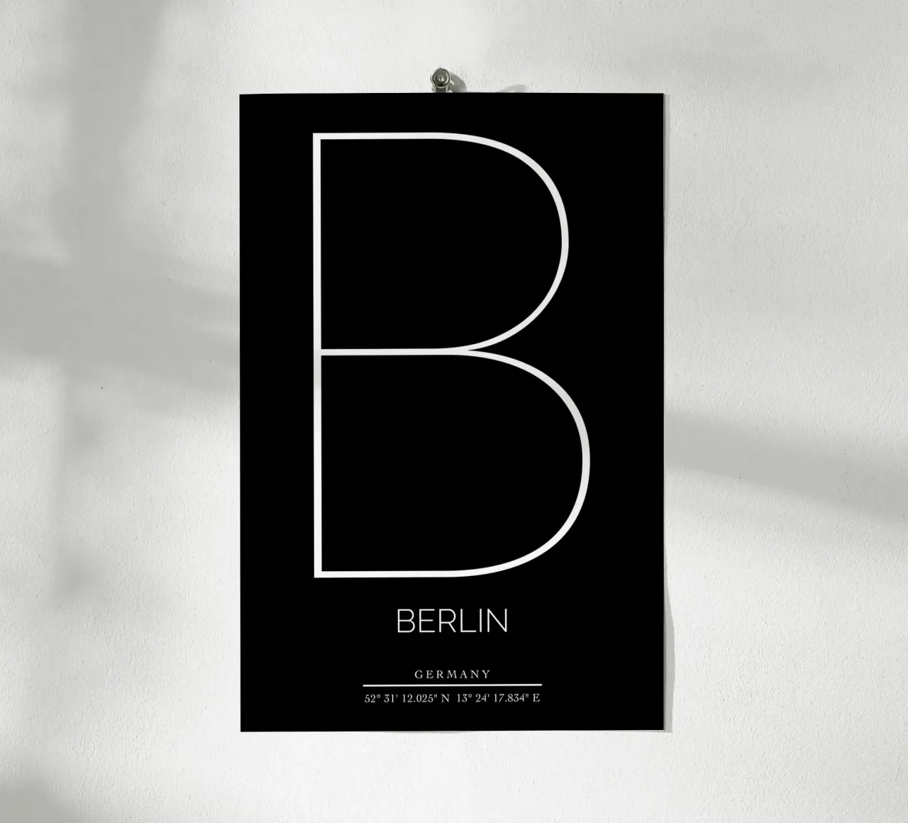 BERLIN -  black poster da CityLights