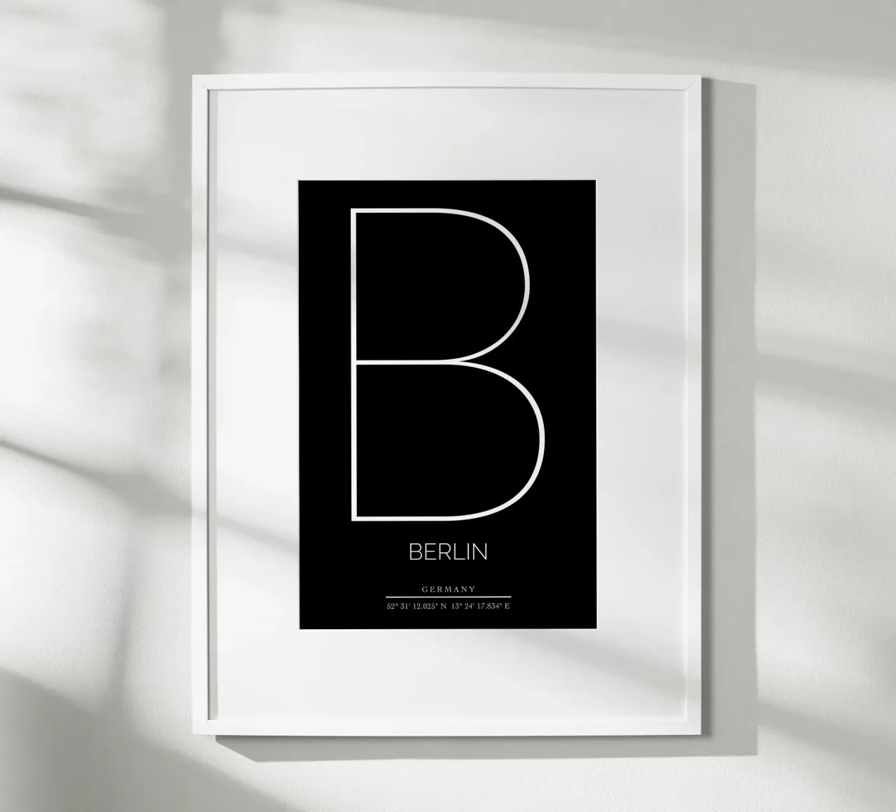 BERLIN -  black poster da CityLights