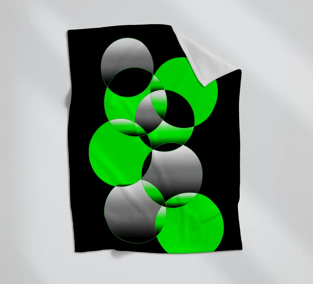 Design verde e nero con cerchi coperta in pile da BenCoStyle