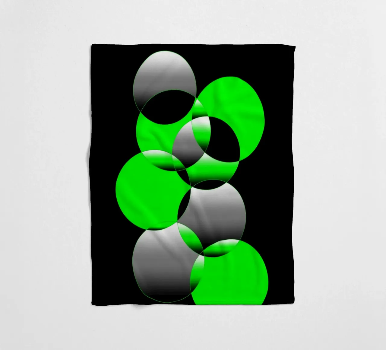 Design verde e nero con cerchi coperta in pile da BenCoStyle