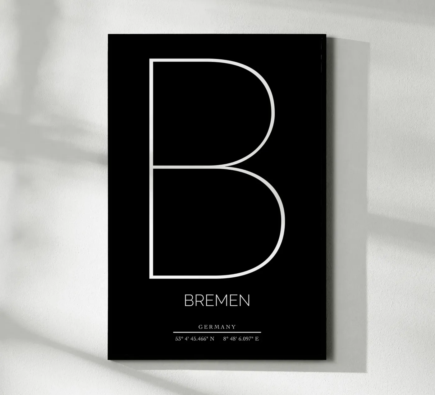 BREMEN -  black poster da CityLights