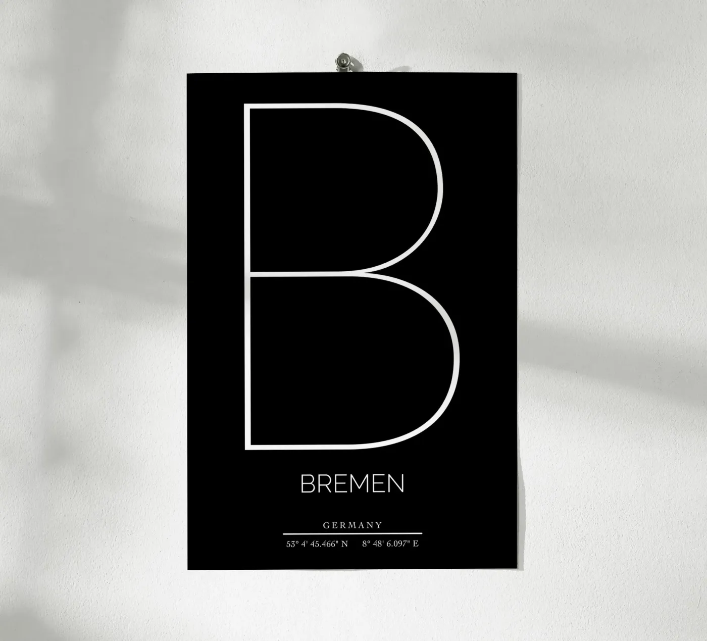 BREMEN - black poster da CityLights