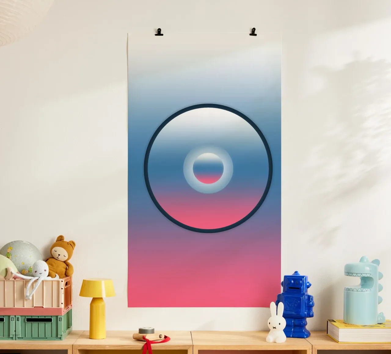Abstract design with sphere hahnemühle by BenCoStyle