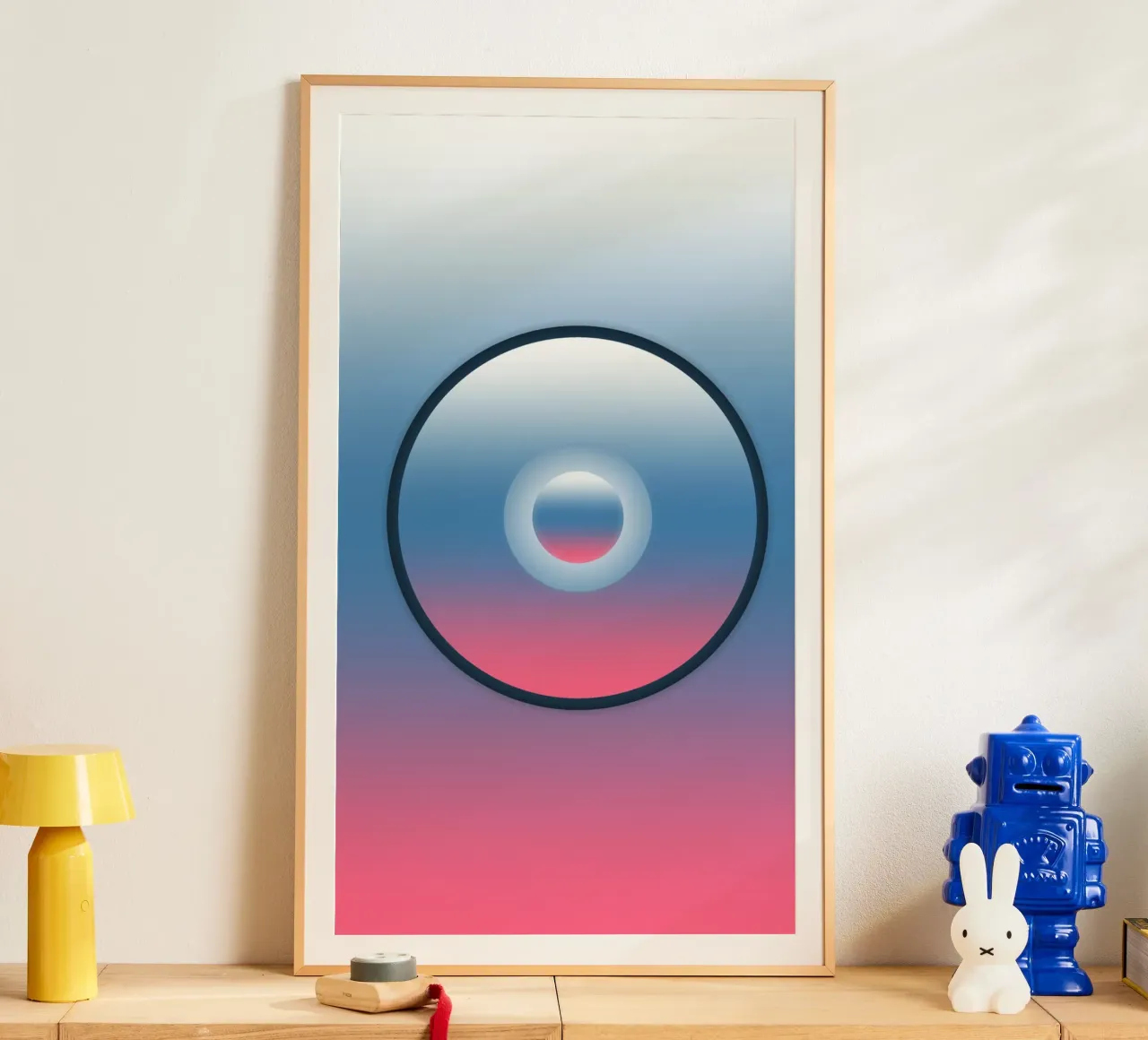 Abstract design with sphere hahnemühle by BenCoStyle
