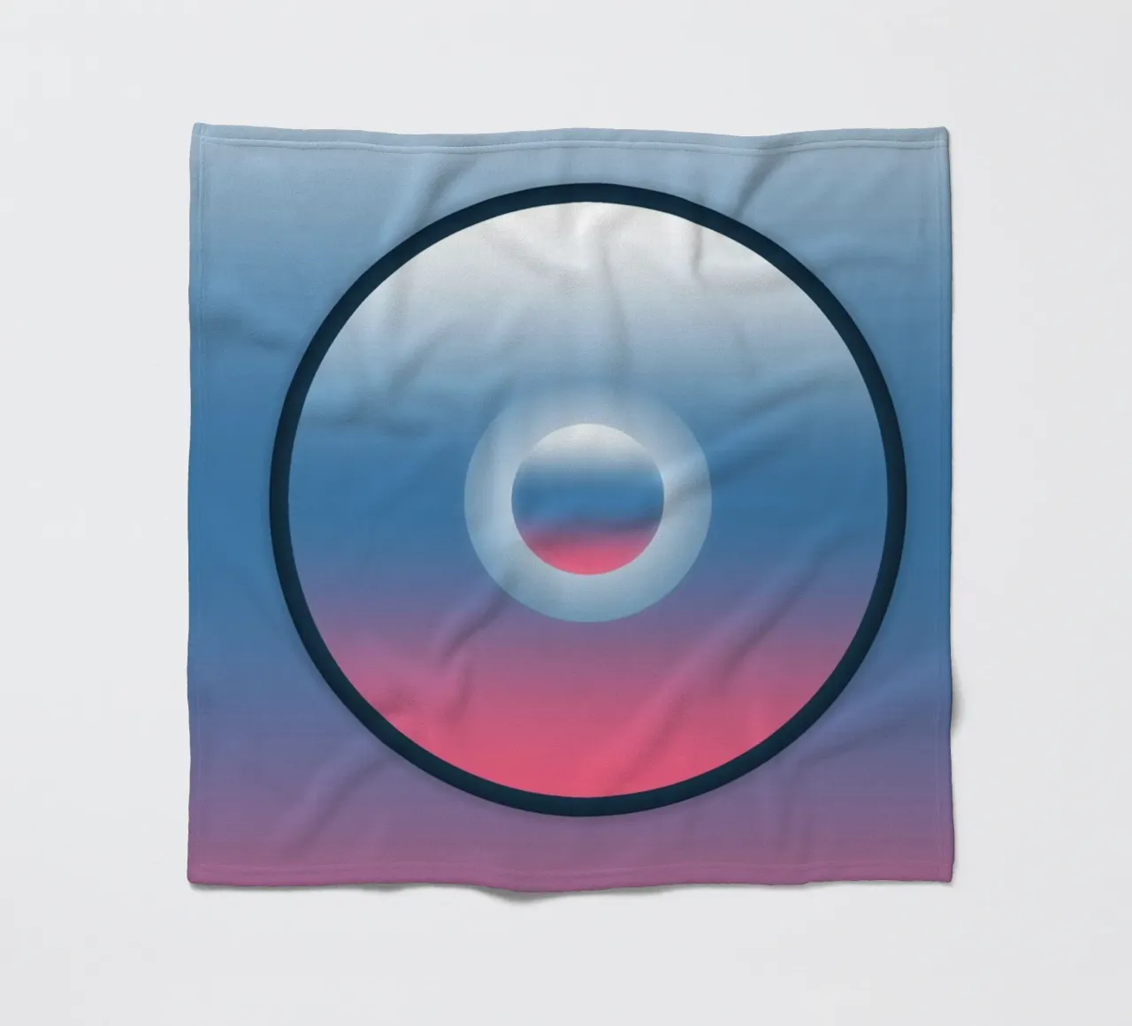 Abstract design with sphere fleece blanket by BenCoStyle