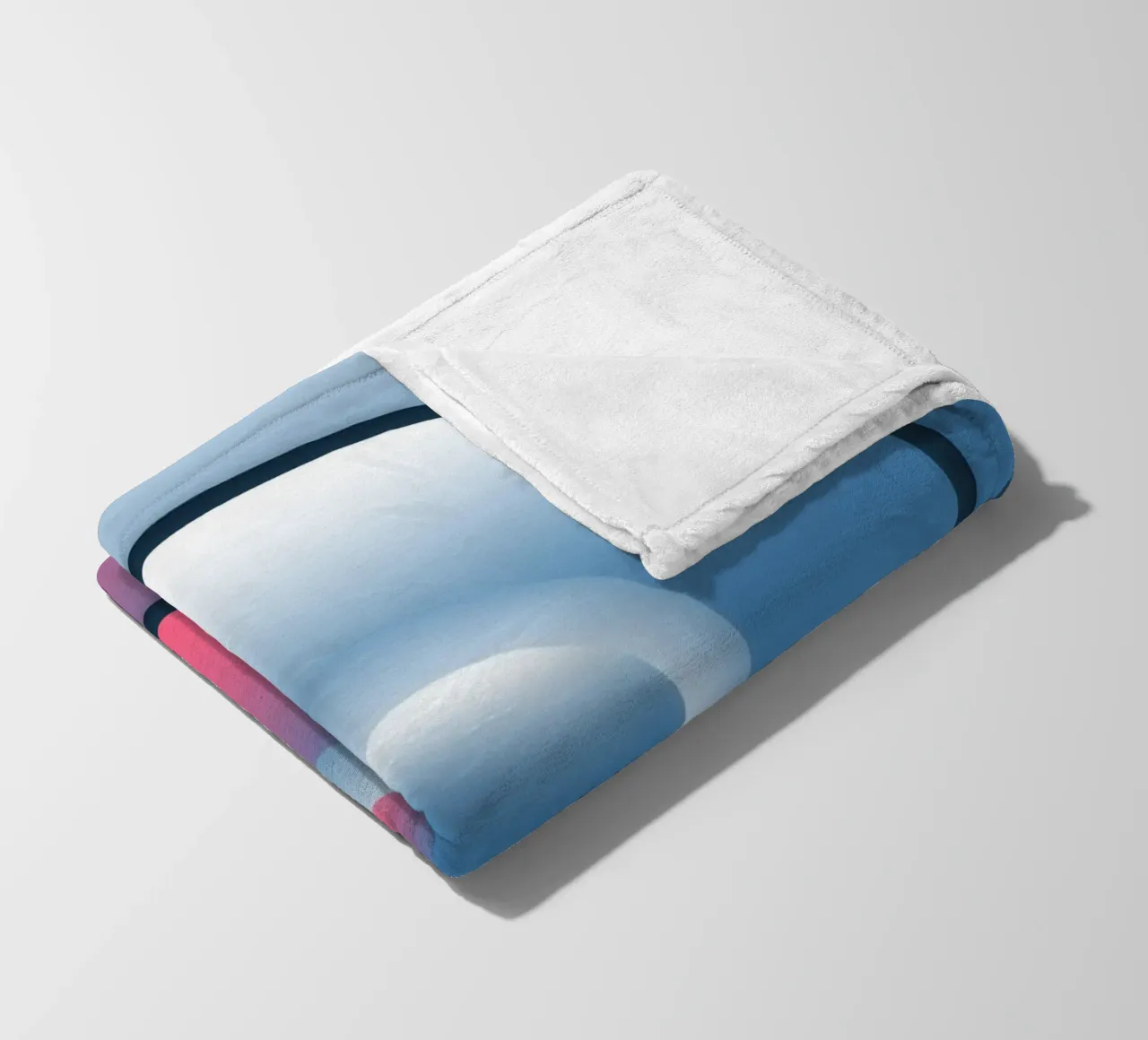 Abstract design with sphere fleece blanket by BenCoStyle
