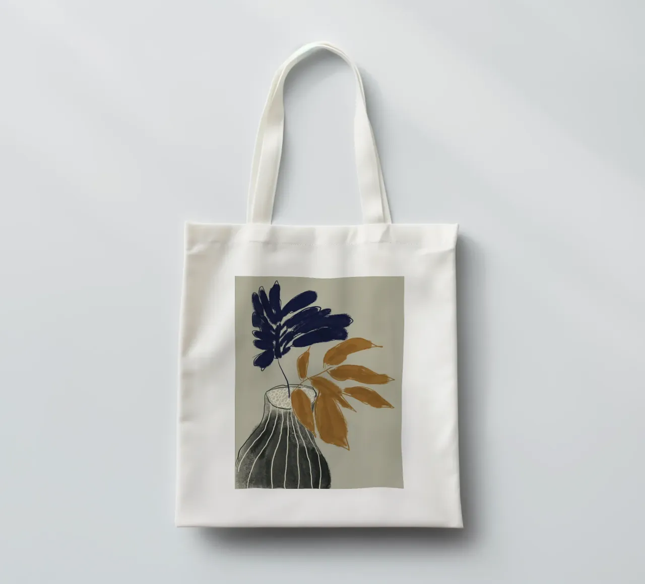 Vase Collection - Muted Harmony borsa in juta da Studio Cinnamon