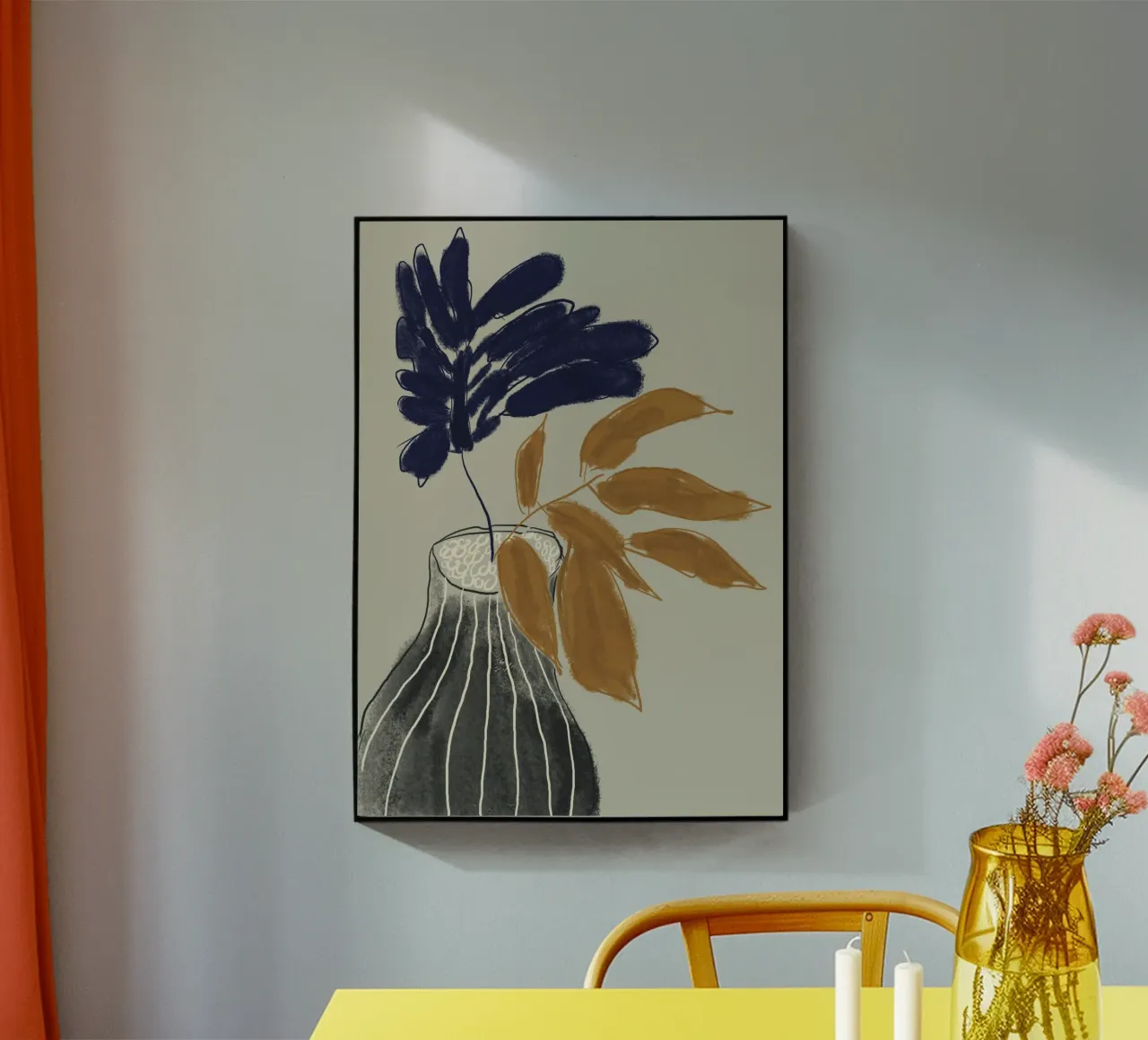 Vase Collection - Muted Harmony plexiglass da Studio Cinnamon