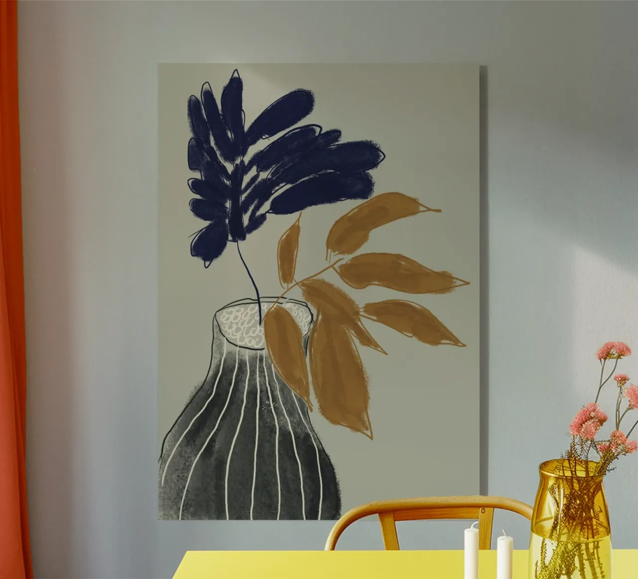 Vase Collection - Muted Harmony plexiglass da Studio Cinnamon