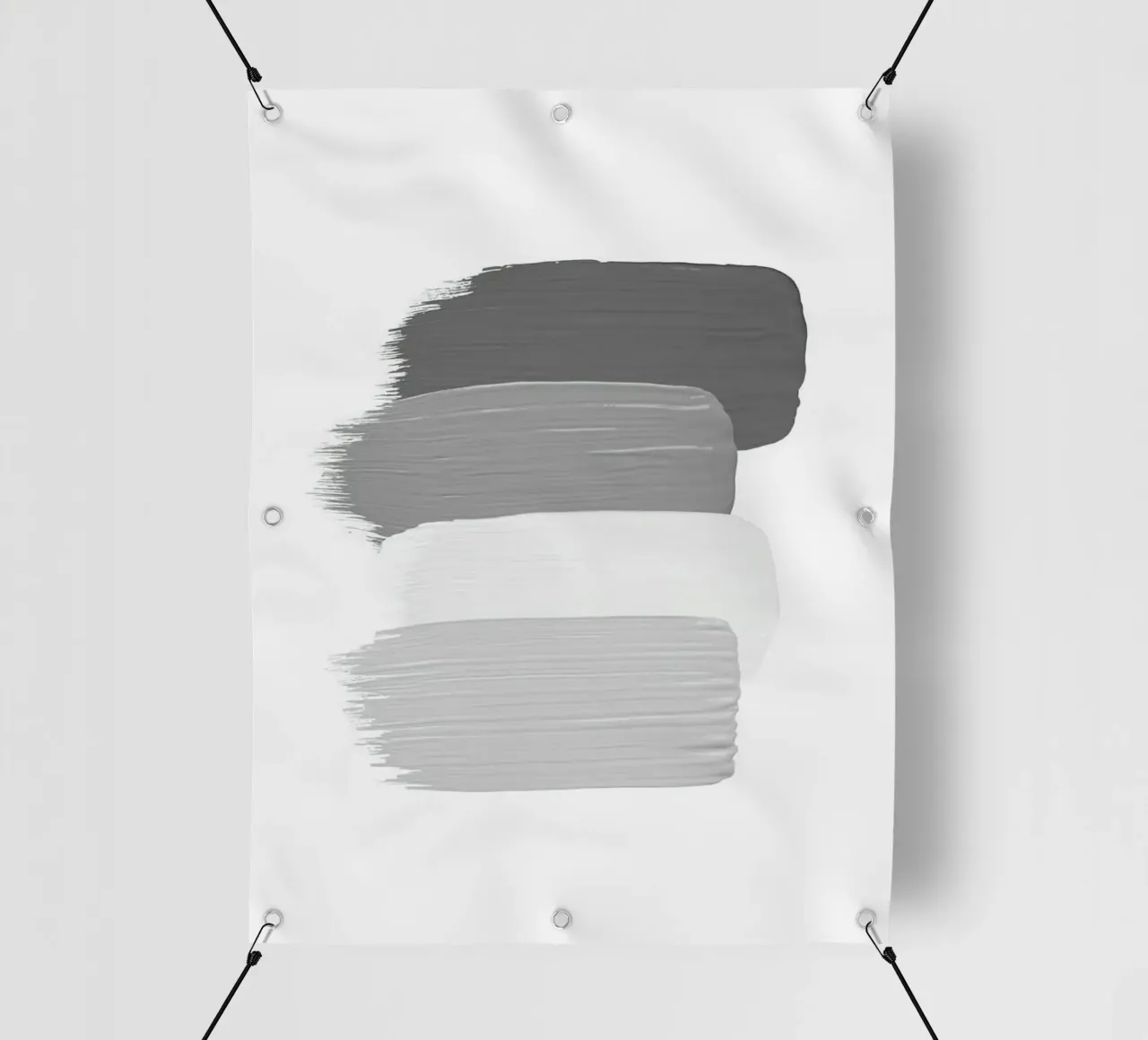 ink art gradient grey telo in pvc da Keyn