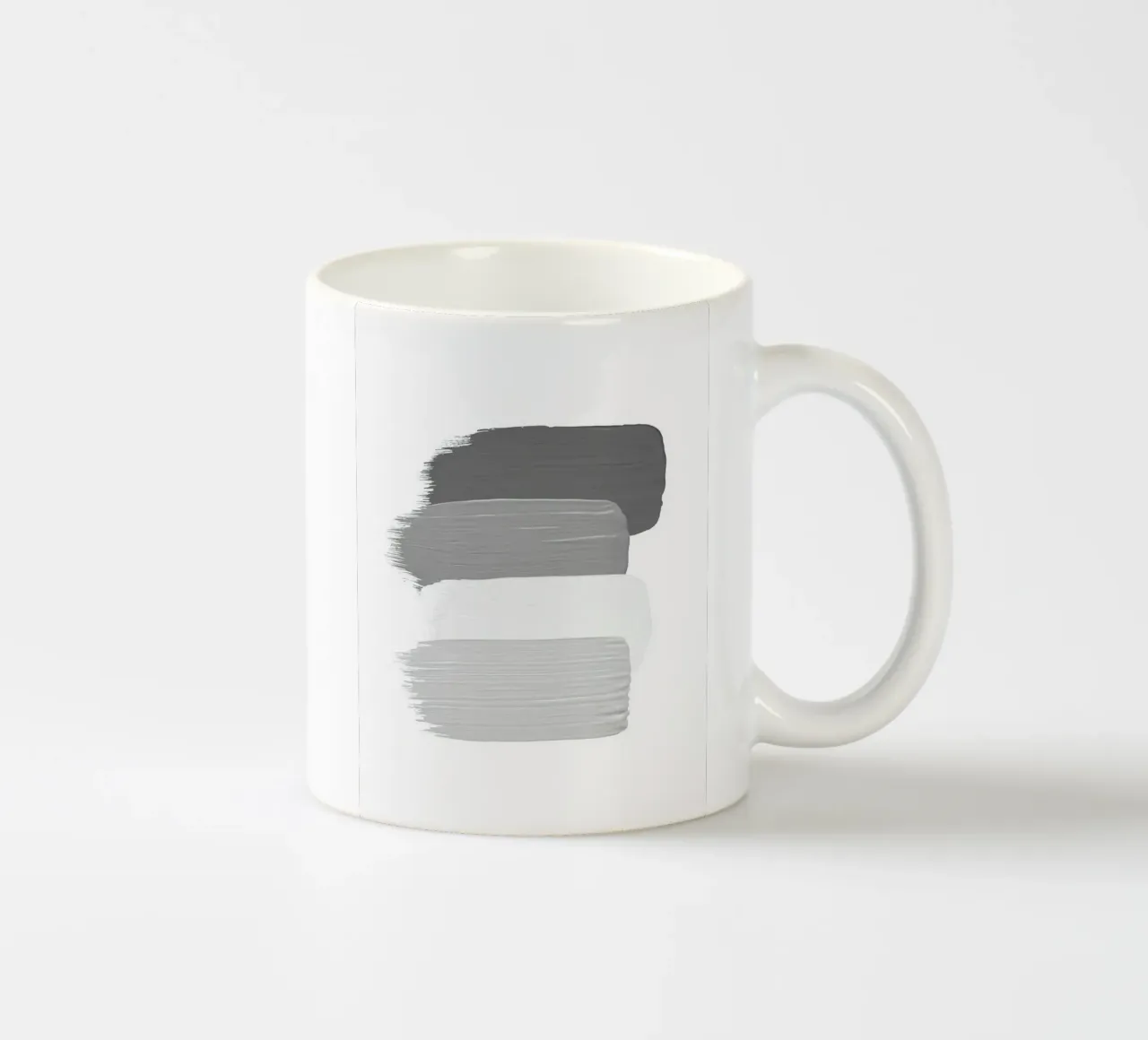 ink art gradient grey tazza in ceramica da Keyn