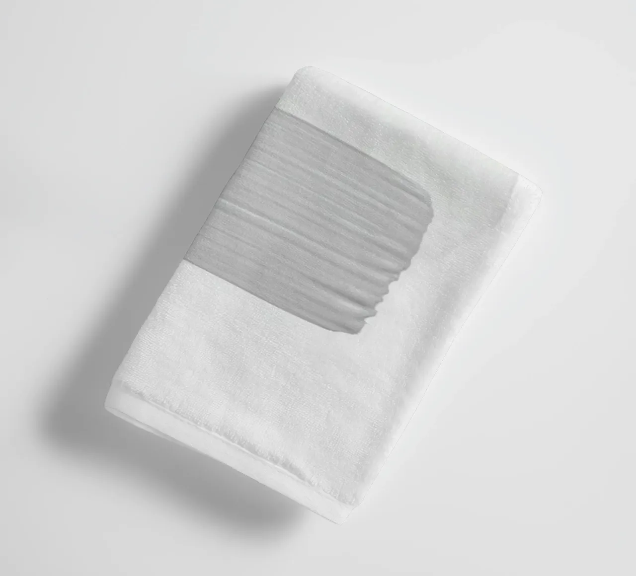 ink art gradient grey asciugamano da bagno da Keyn