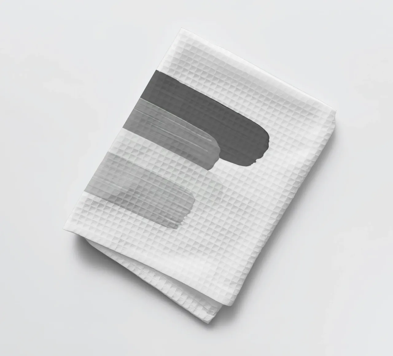 ink art gradient grey canovaccio da cucina da Keyn
