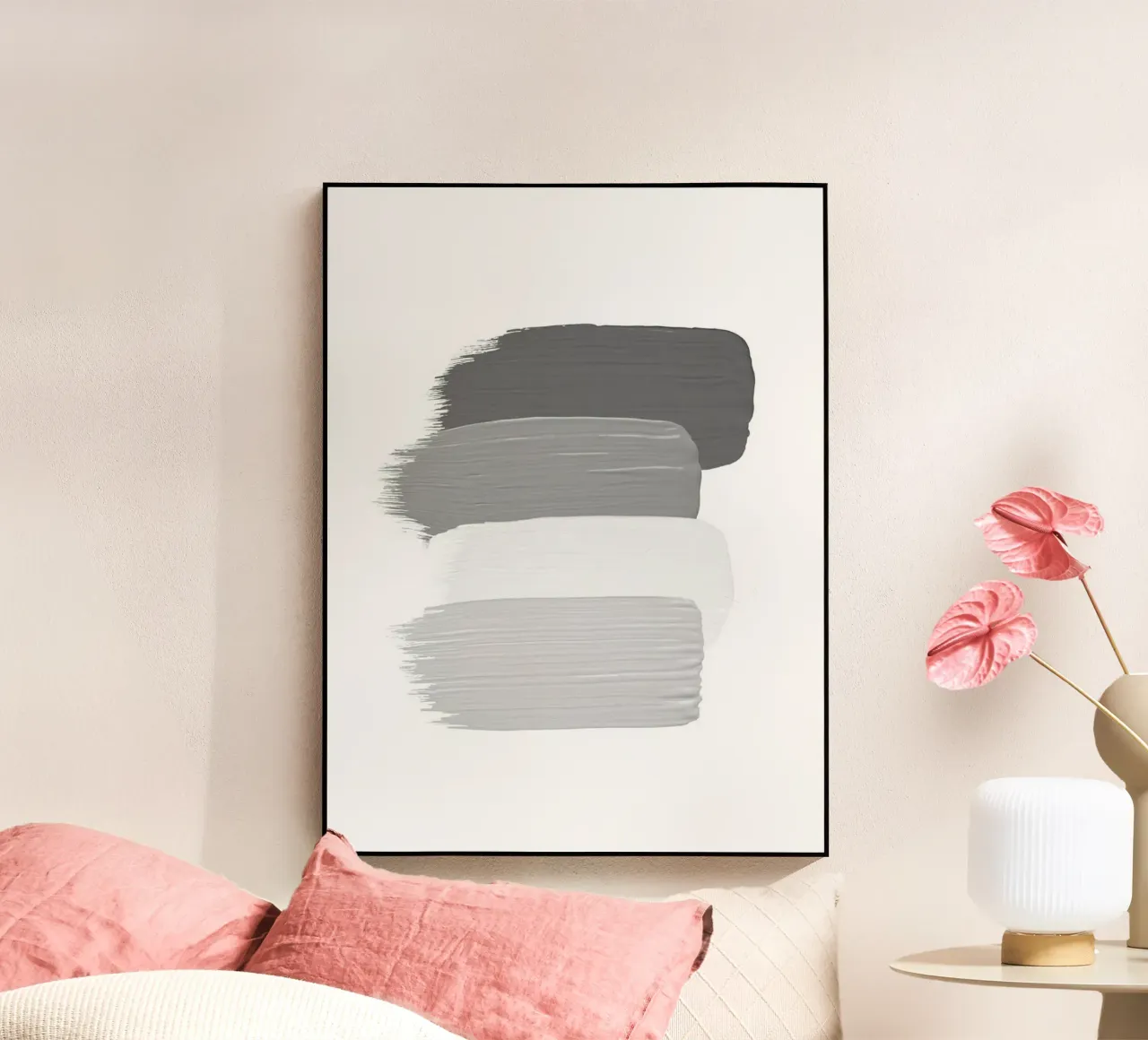 ink art gradient grey plexiglass da Keyn