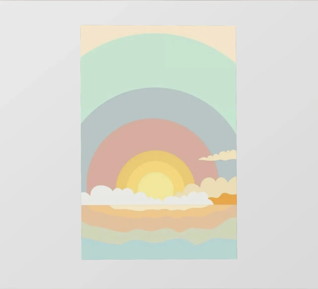the sunlight gradient telo in pvc da feny