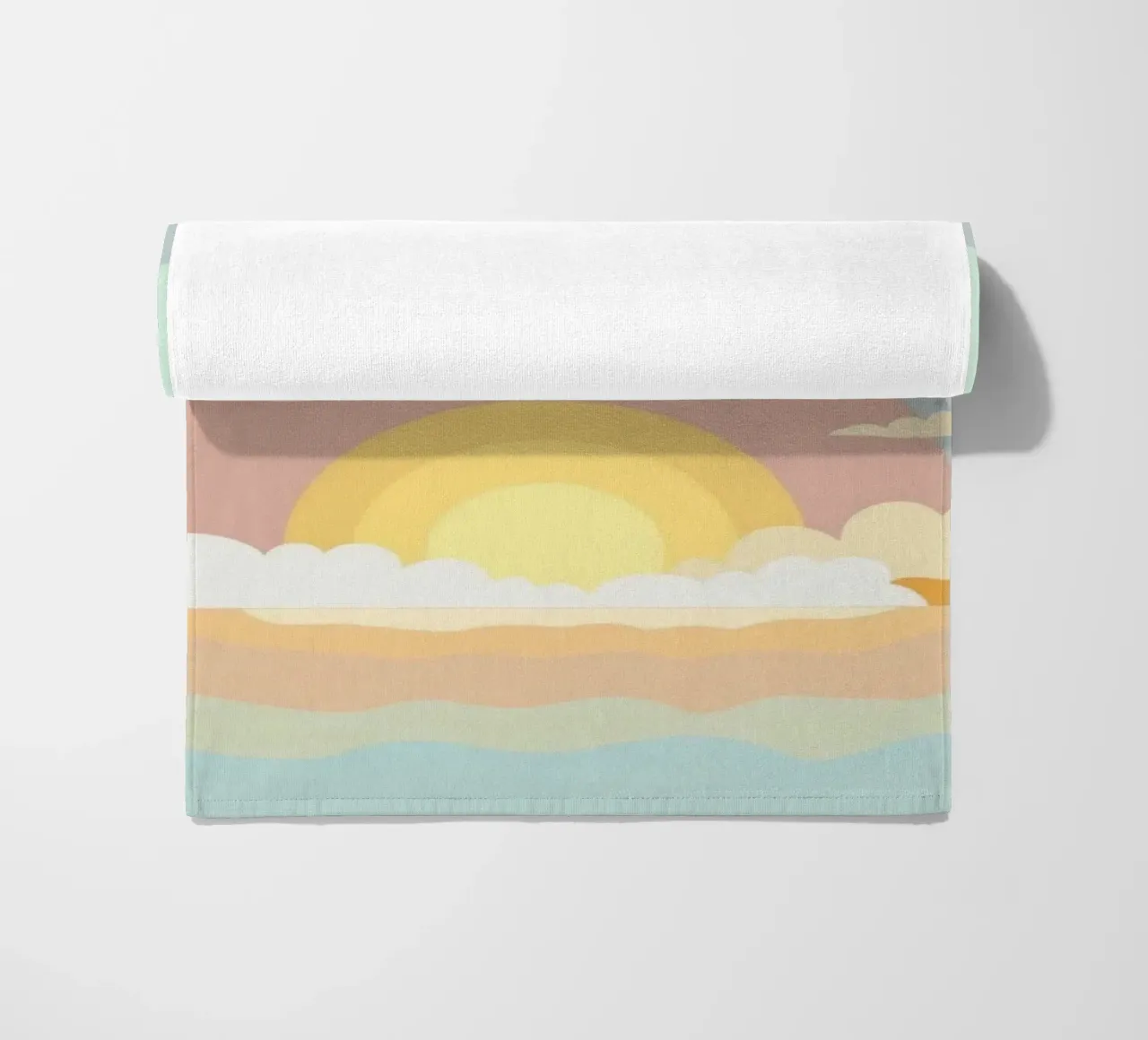 the sunlight gradient telo mare da feny