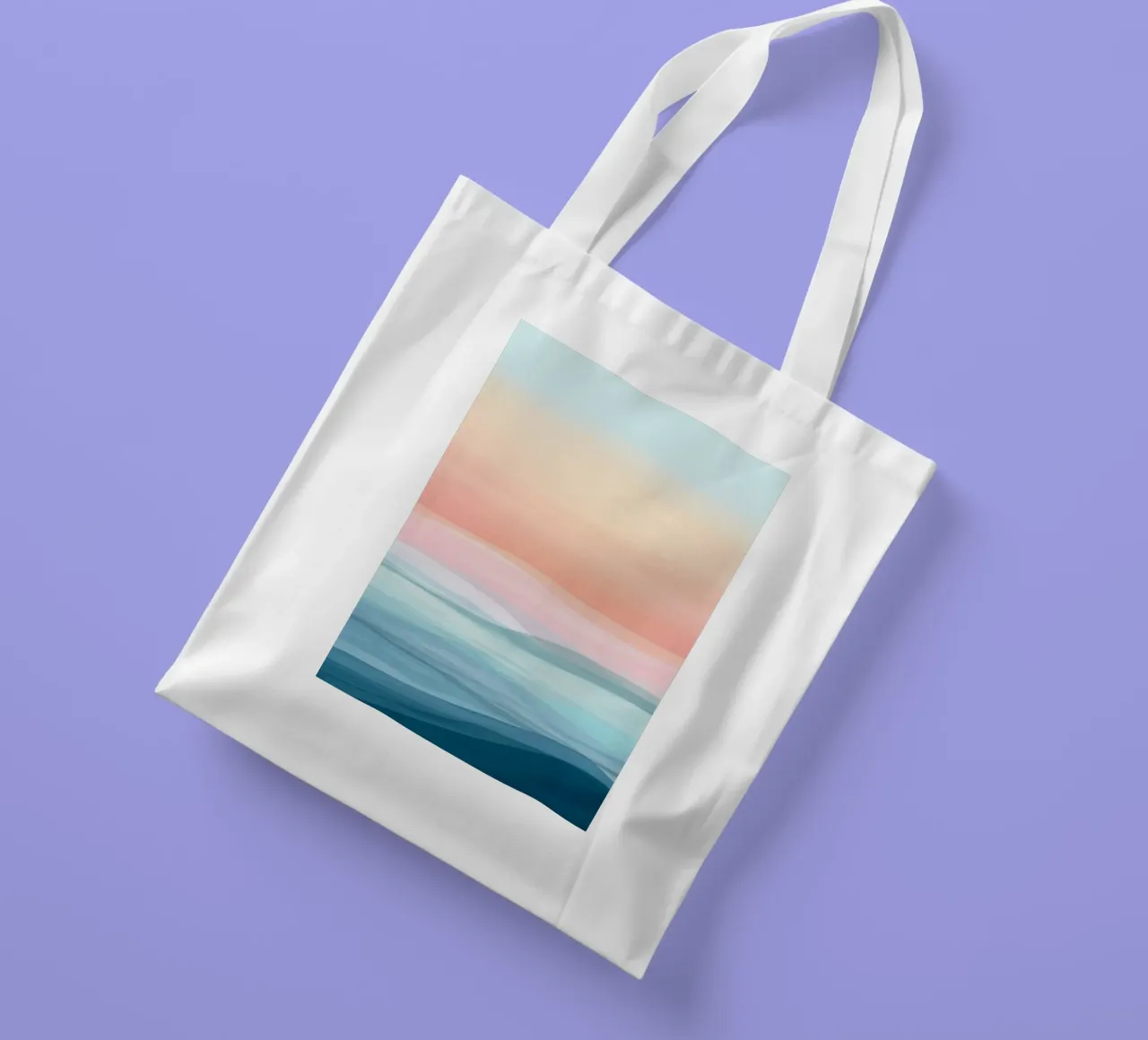gradient wind clouds borsa in juta da Keyn
