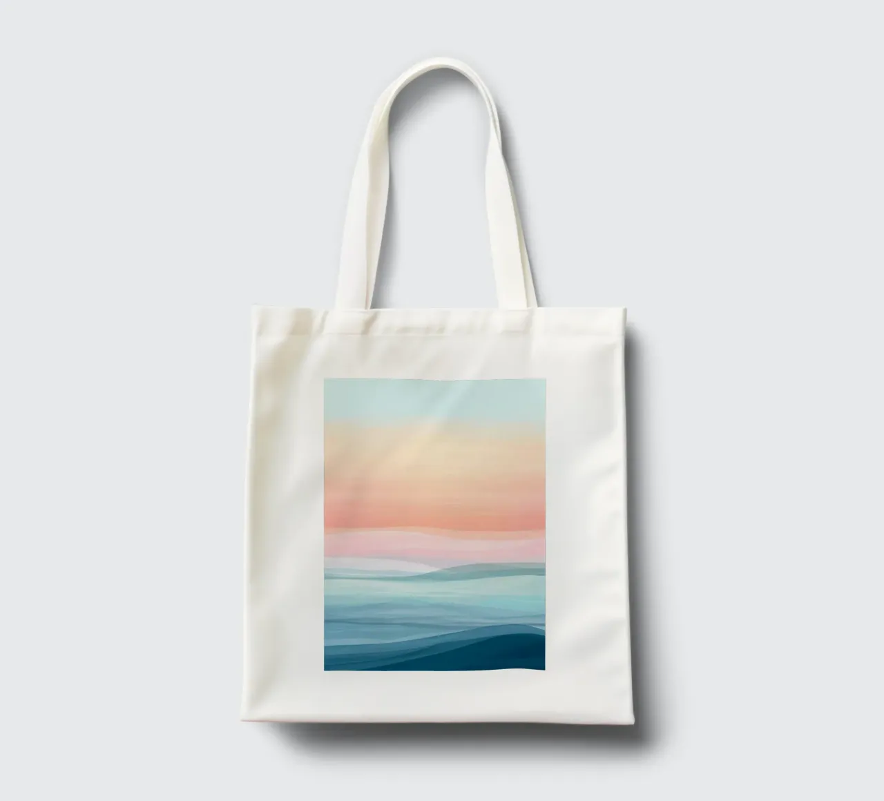 gradient wind clouds borsa in juta da Keyn