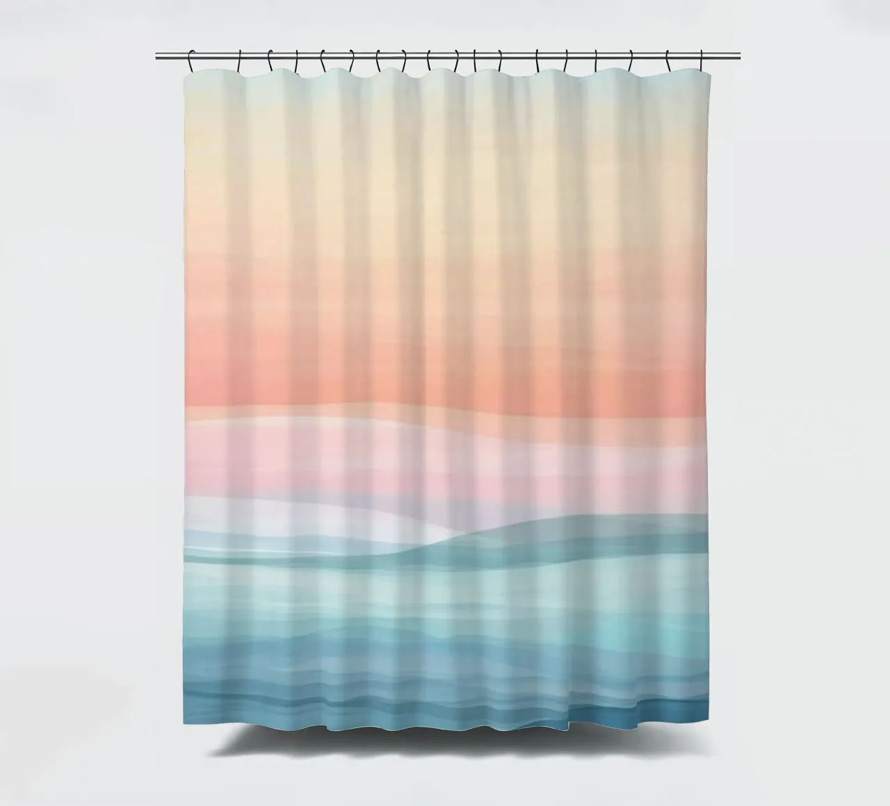 gradient wind clouds tenda da doccia da Keyn