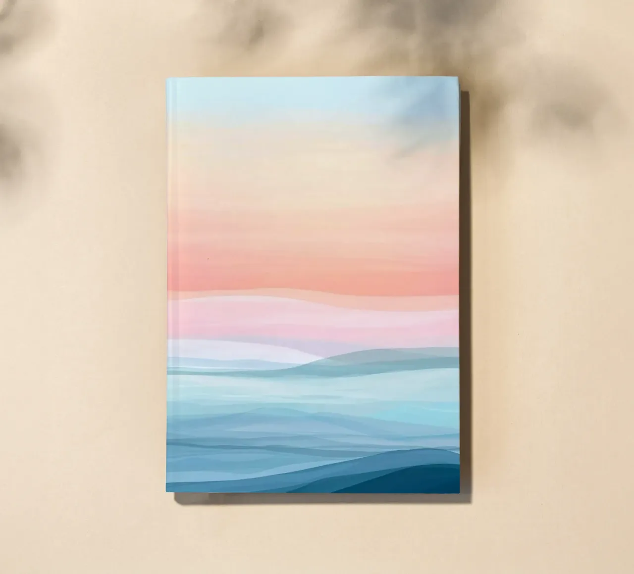 gradient wind clouds notebook by Keyn