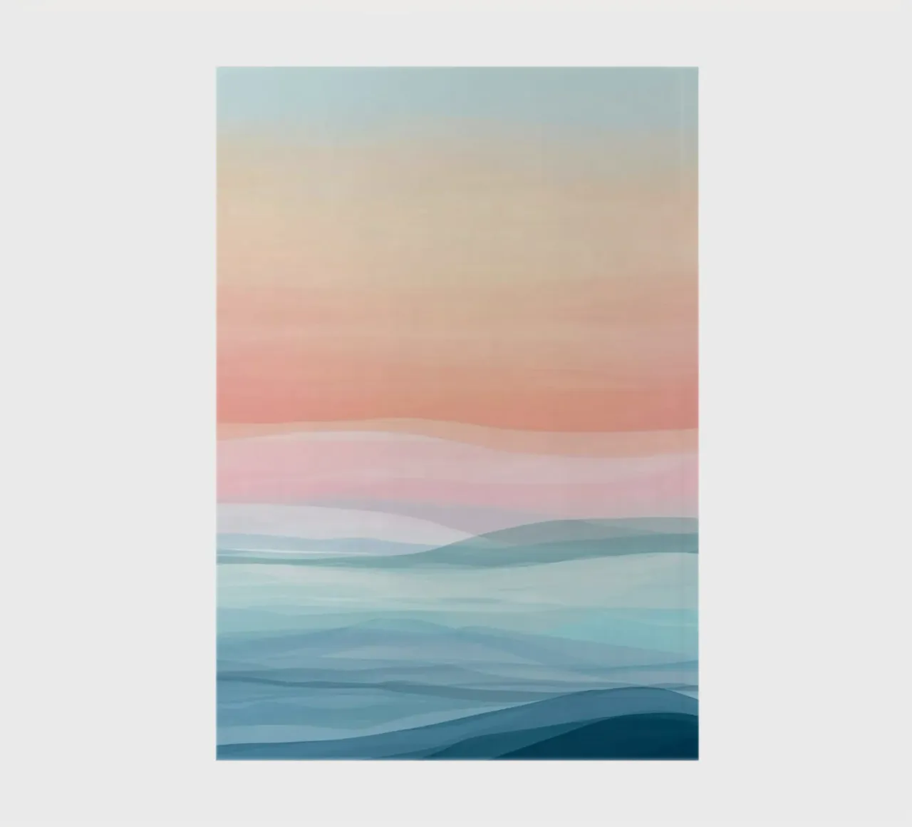 gradient wind clouds notebook by Keyn
