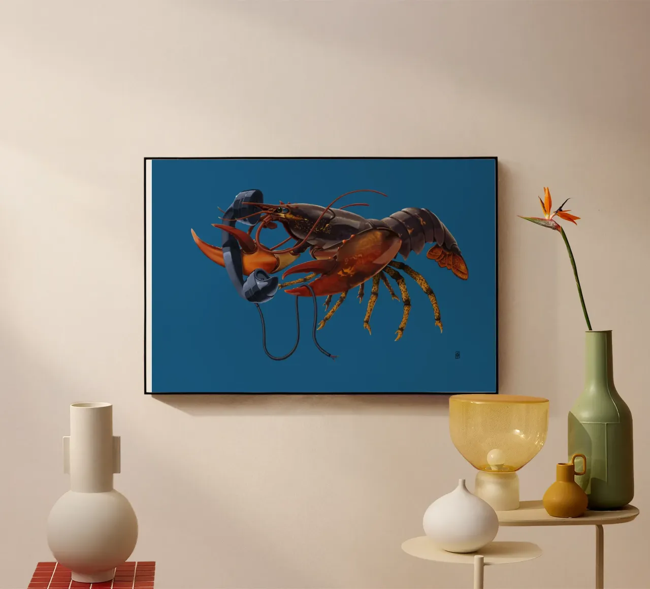 Calling Salvador (Coloured) plexiglass da Rob Art | Illustration