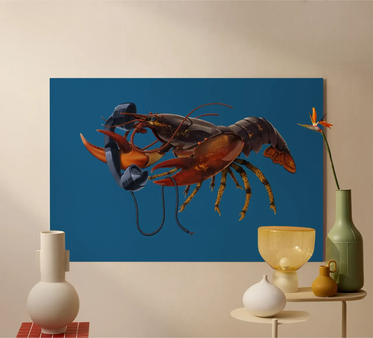 Calling Salvador (Coloured) plexiglass da Rob Art | Illustration