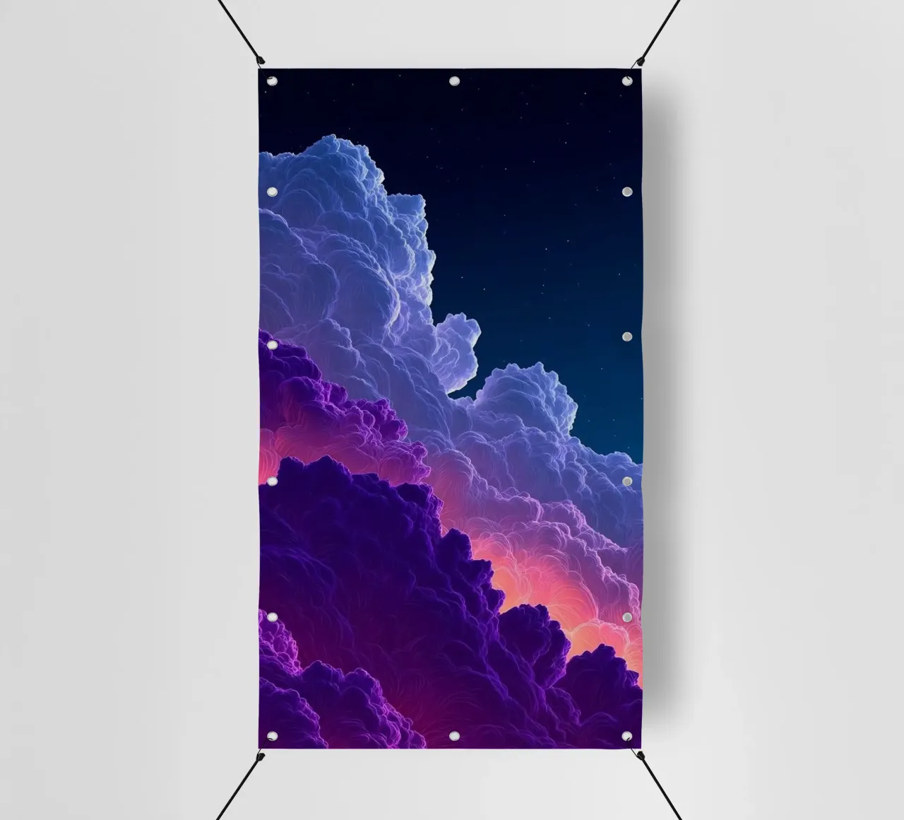 cloud wave gradient color telo in pvc da feny