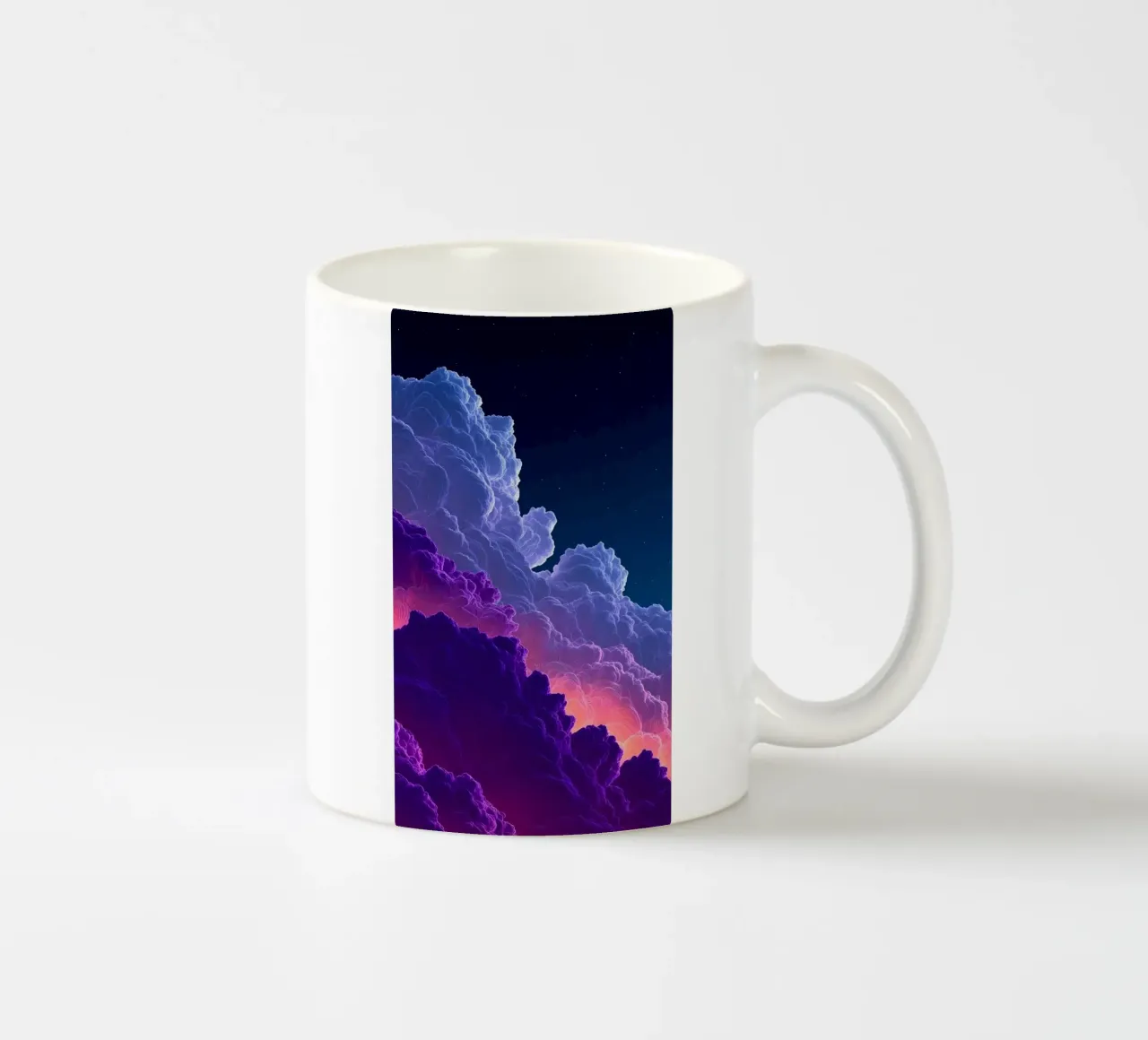 cloud wave gradient color tazza in ceramica da feny
