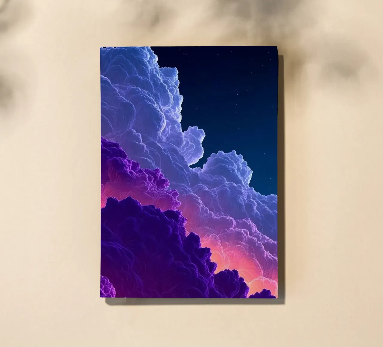 cloud wave gradient color diario da feny