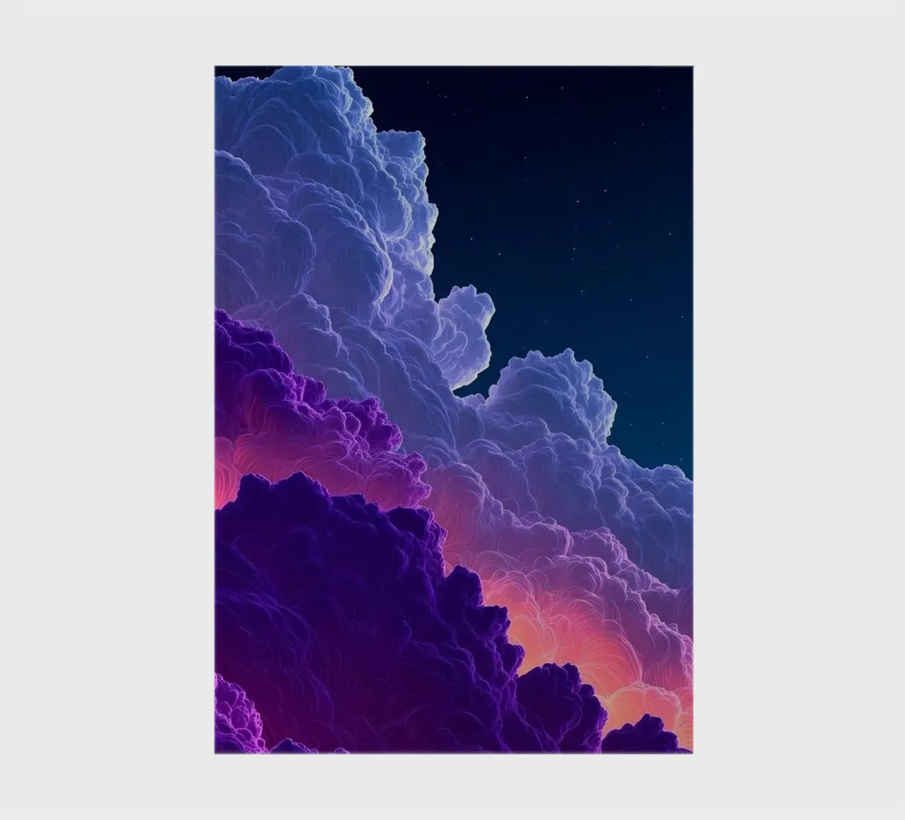 cloud wave gradient color diario da feny
