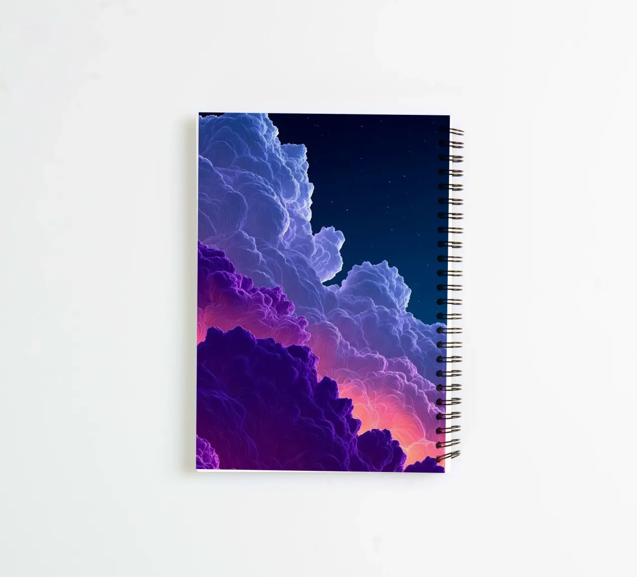 cloud wave gradient color diario ad anelli da feny