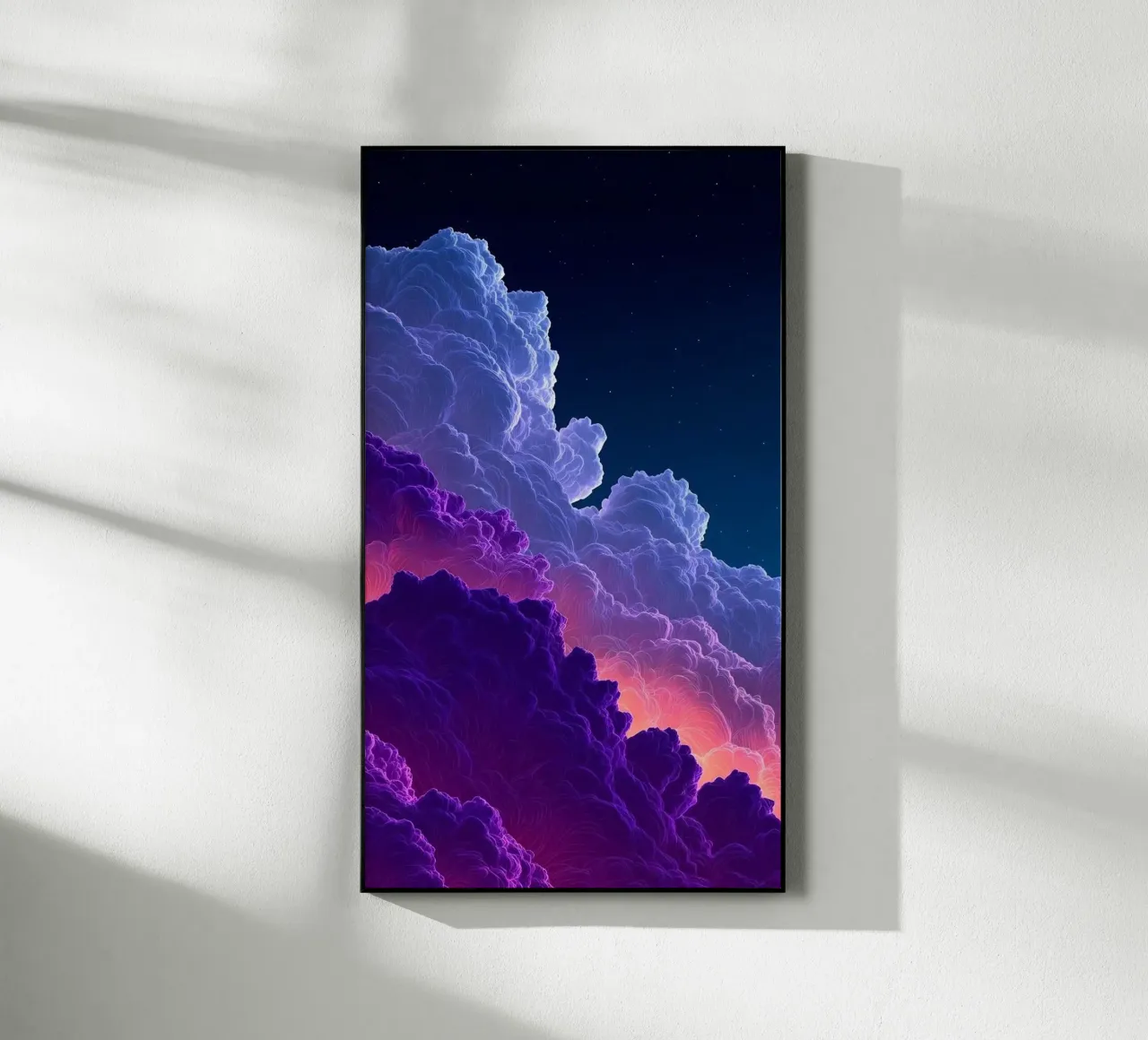 cloud wave gradient color plexiglass da feny
