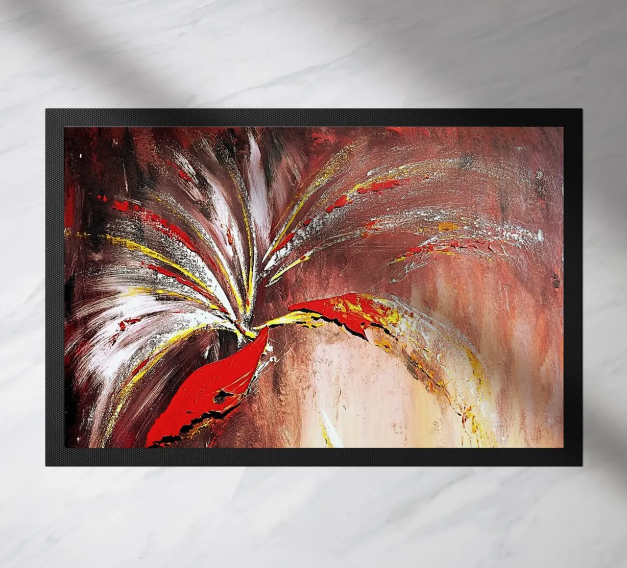 THE SECOND MILLENNIUM. zerbino da Thierry Vobmann Abstract painting