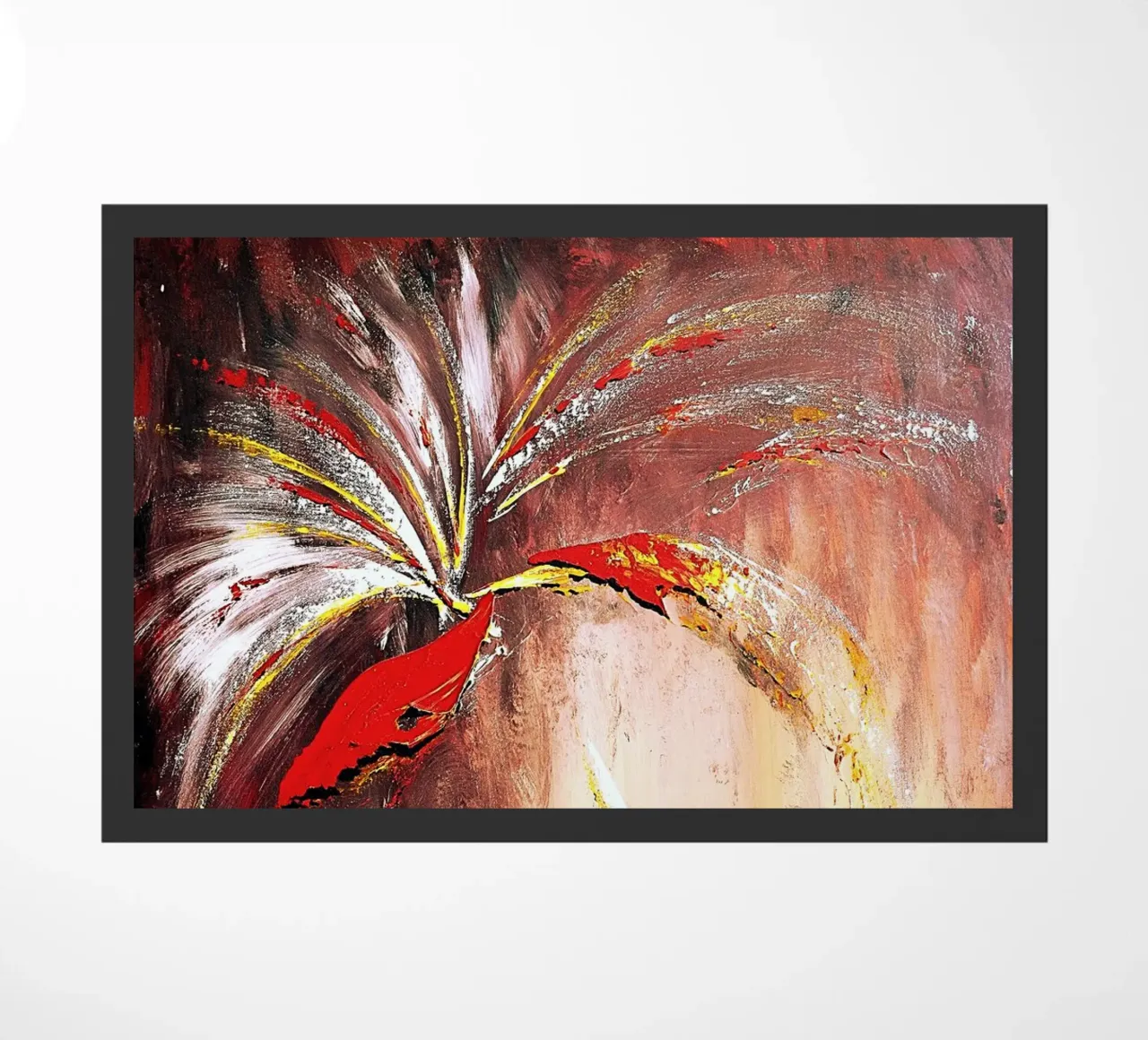 THE SECOND MILLENNIUM. zerbino da Thierry Vobmann Abstract painting