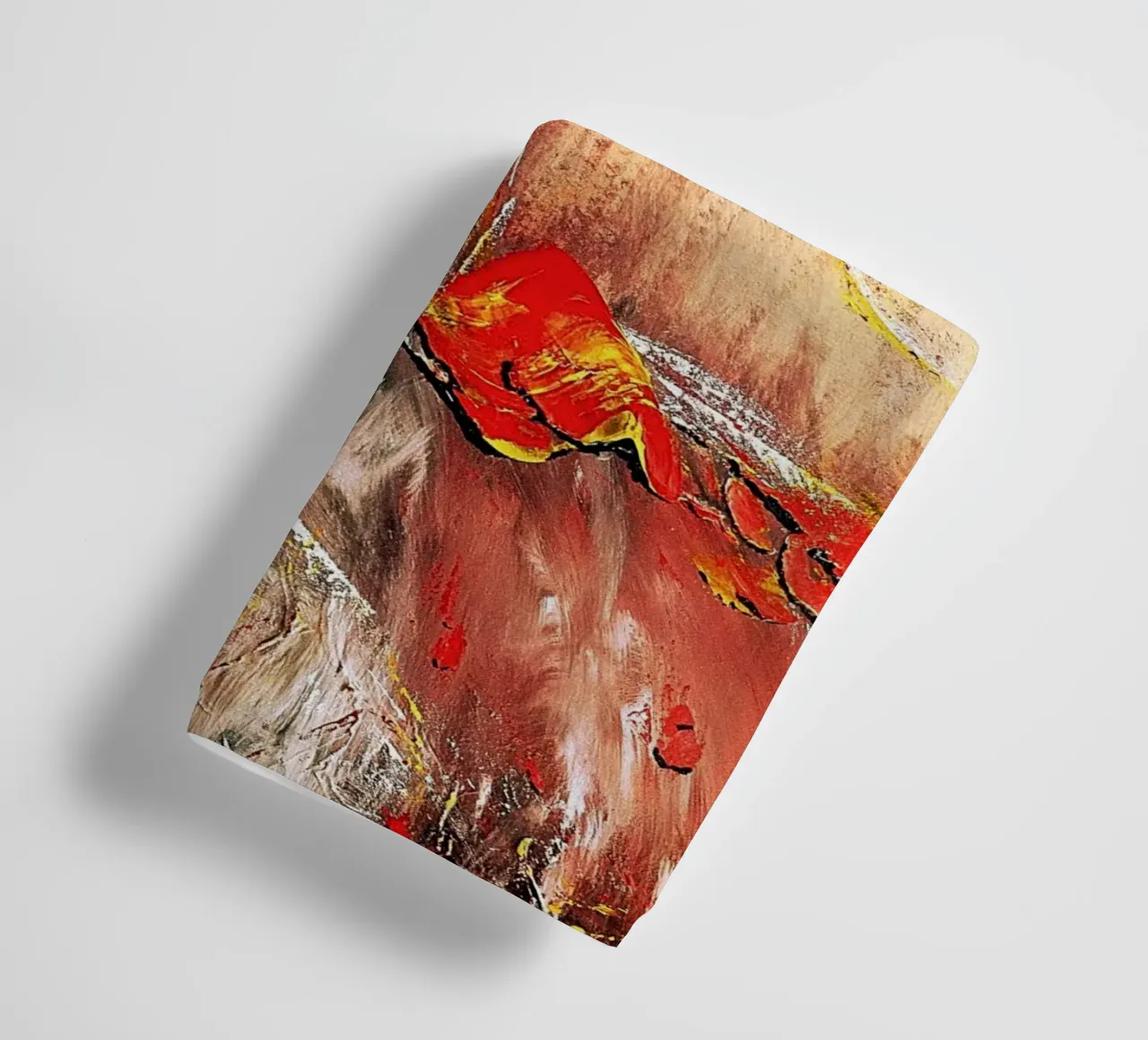 DAS ZWEITE JAHRTAUSEND. Handtuch von Thierry Vobmann Abstract painting