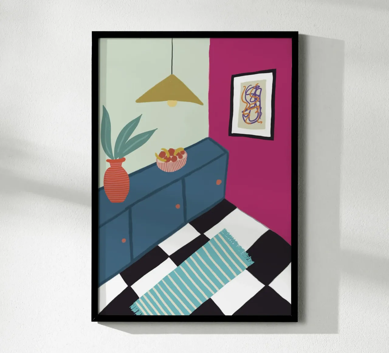 Living in Color - Lieblingsraum carta hahnemühle da Studio Cinnamon