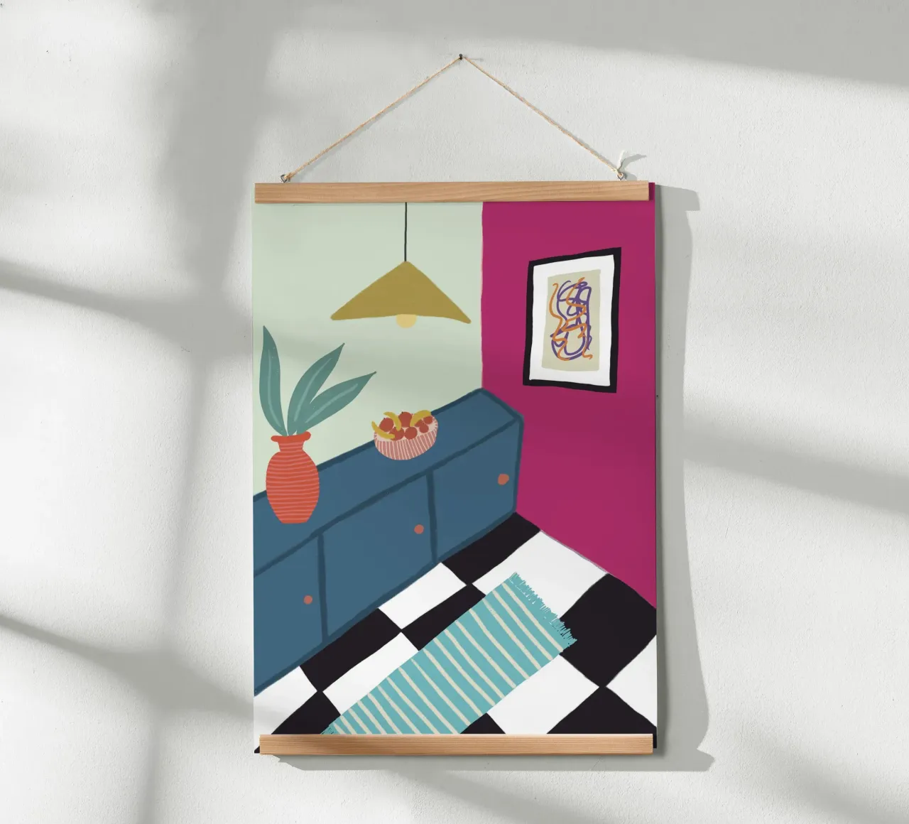 Living in Color - Lieblingsraum carta hahnemühle da Studio Cinnamon