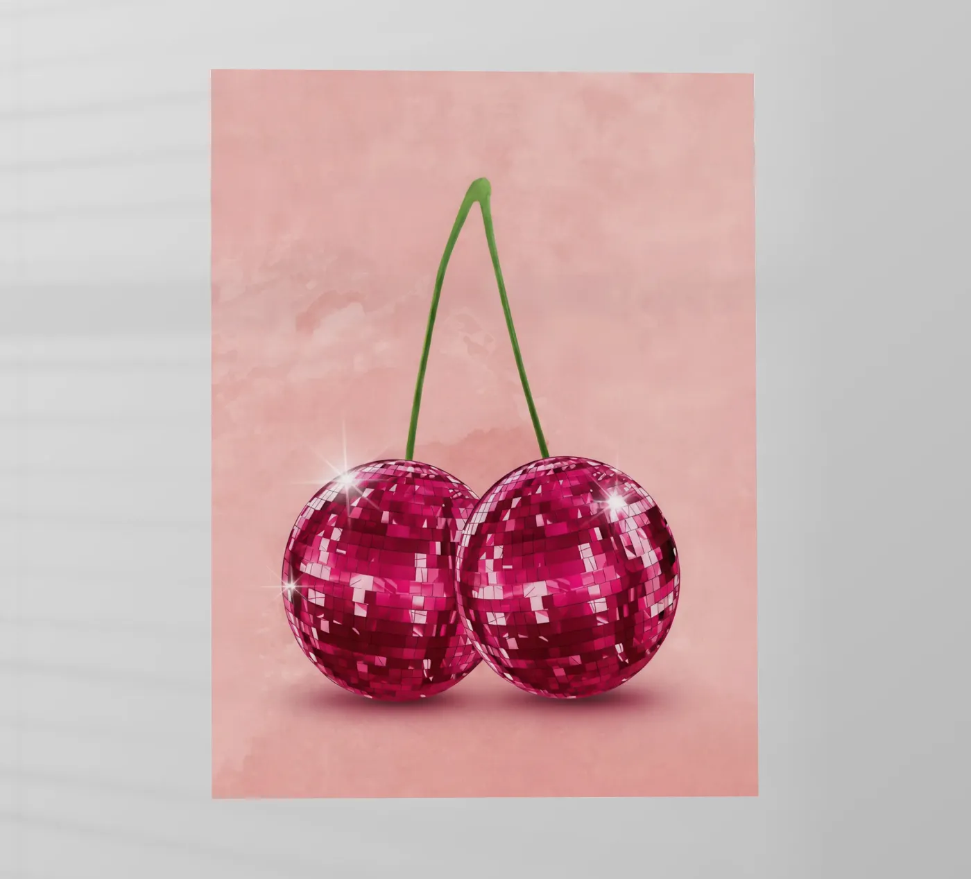 Disco Cherry pellicola backlit da Attaboy Dsgn