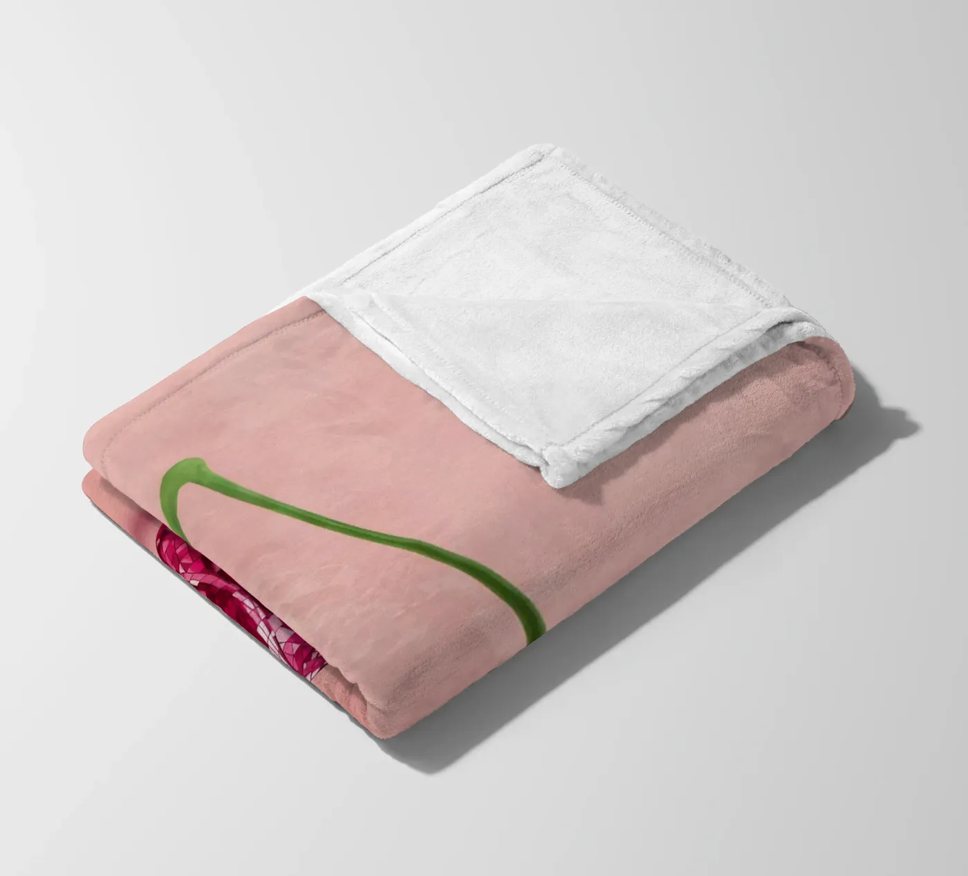 Disco Cherry Fleecedecke von Attaboy Dsgn