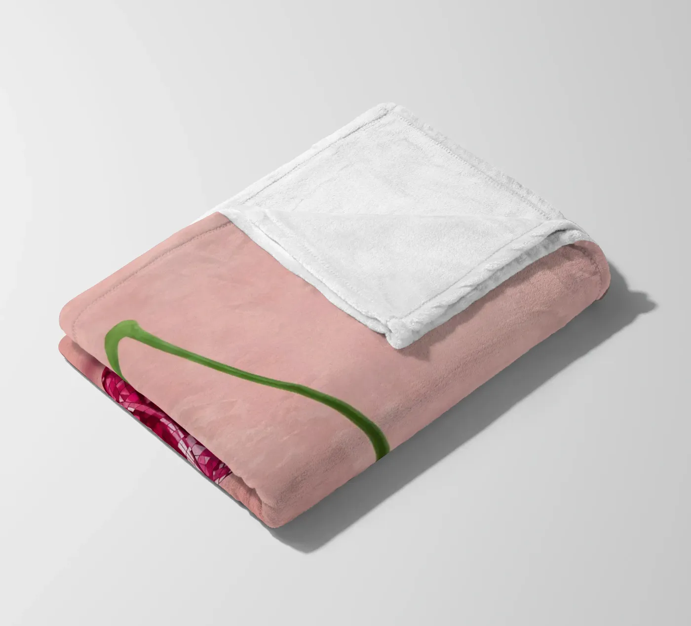 Disco Cherry Fleecedecke von Attaboy Dsgn