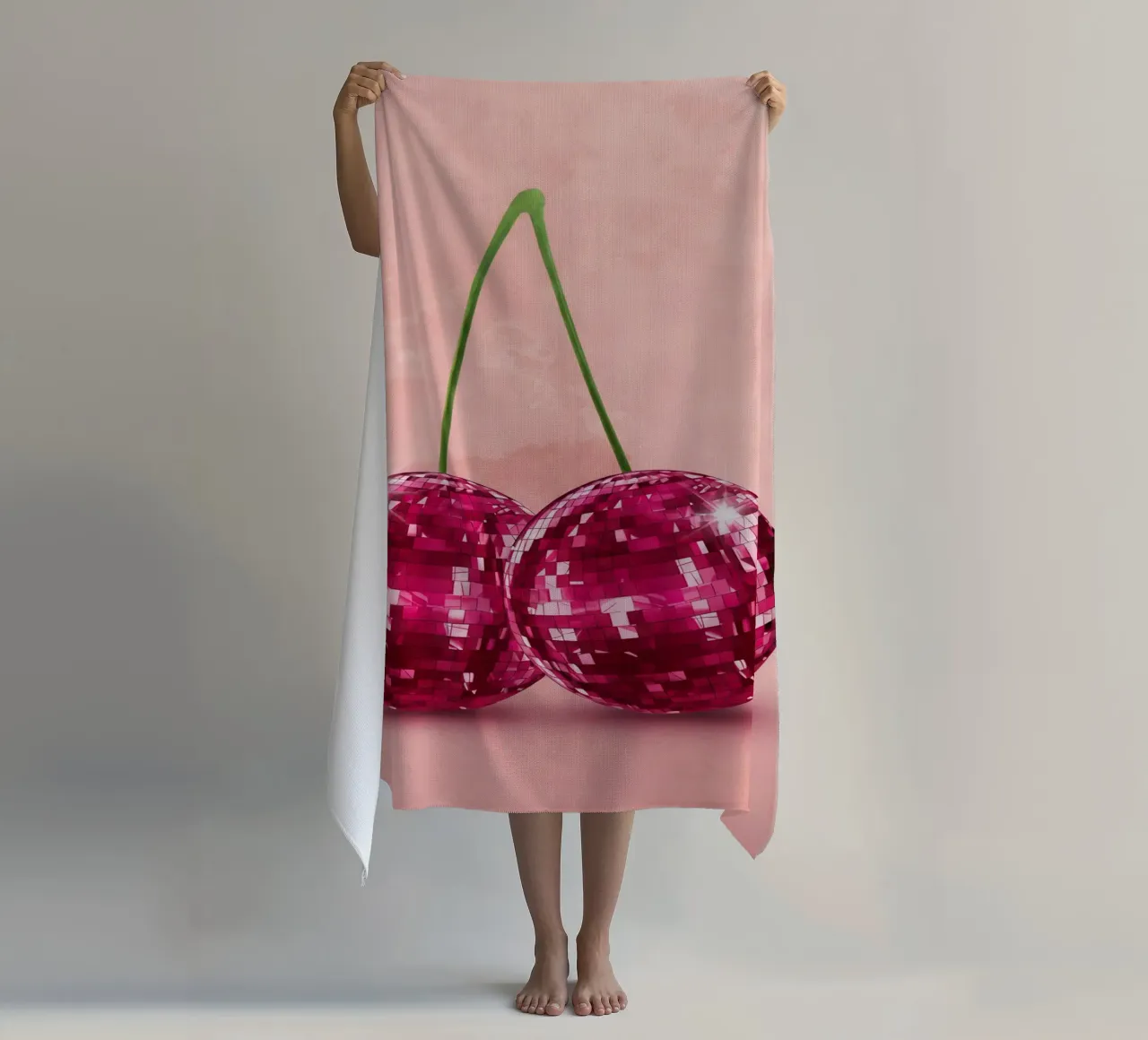 Disco Cherry telo mare da Attaboy Dsgn