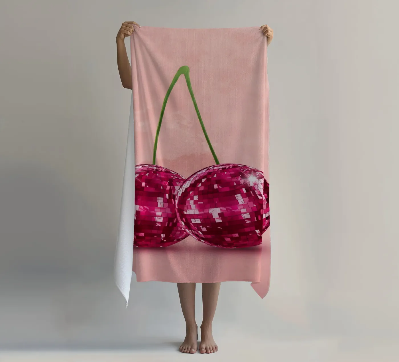 Disco Cherry telo mare da Attaboy Dsgn