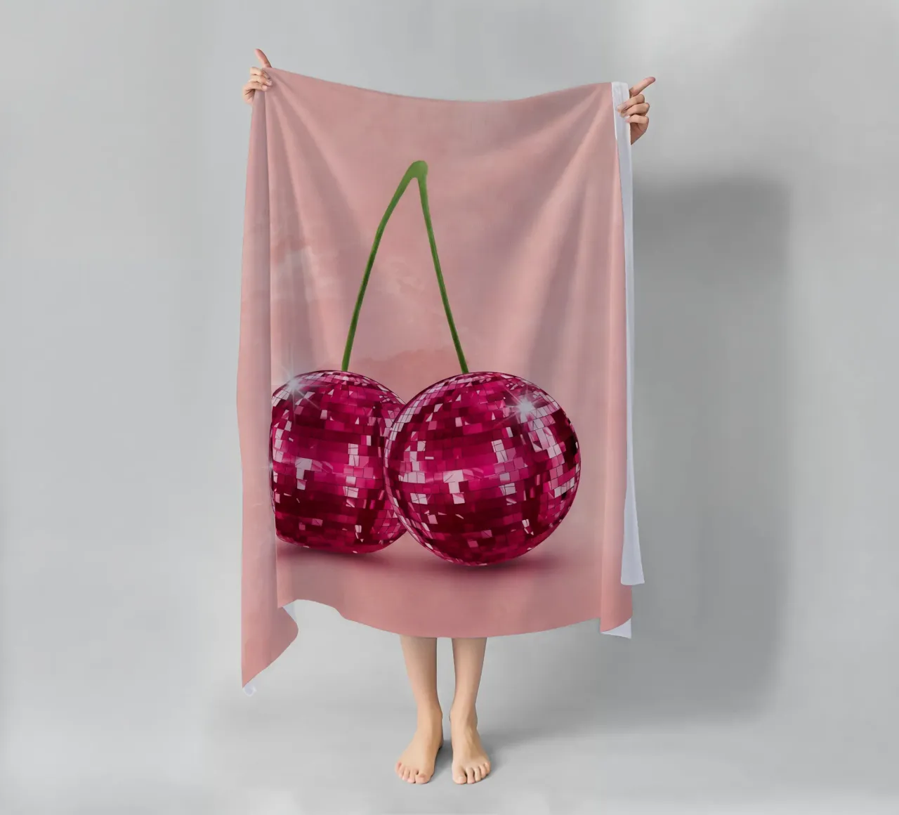 Disco Cherry telo mare da Attaboy Dsgn