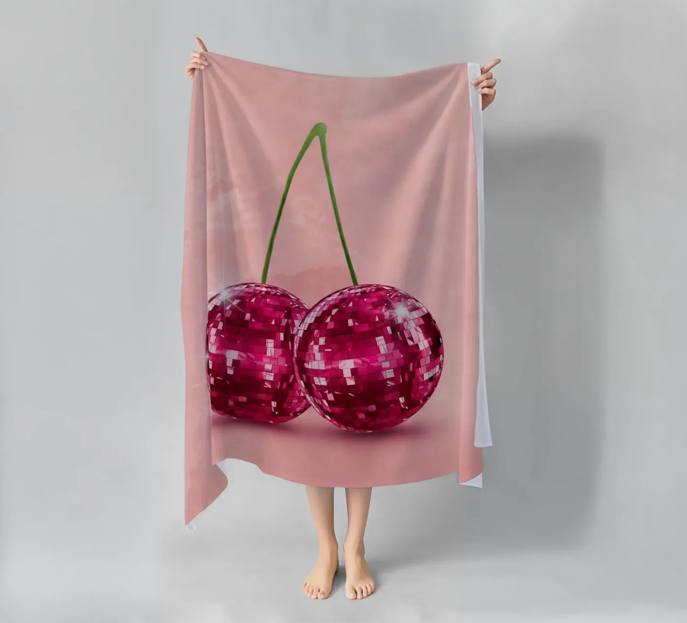 Disco Cherry telo mare da Attaboy Dsgn